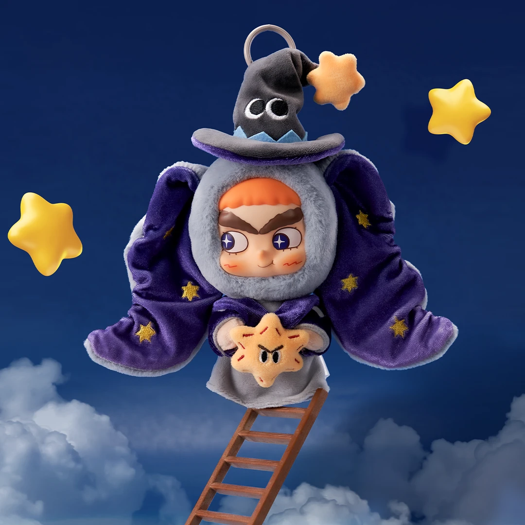 52TOYS搪胶脸毛绒挂饰CiCiLu星星象潮玩手办情侣礼物挂件