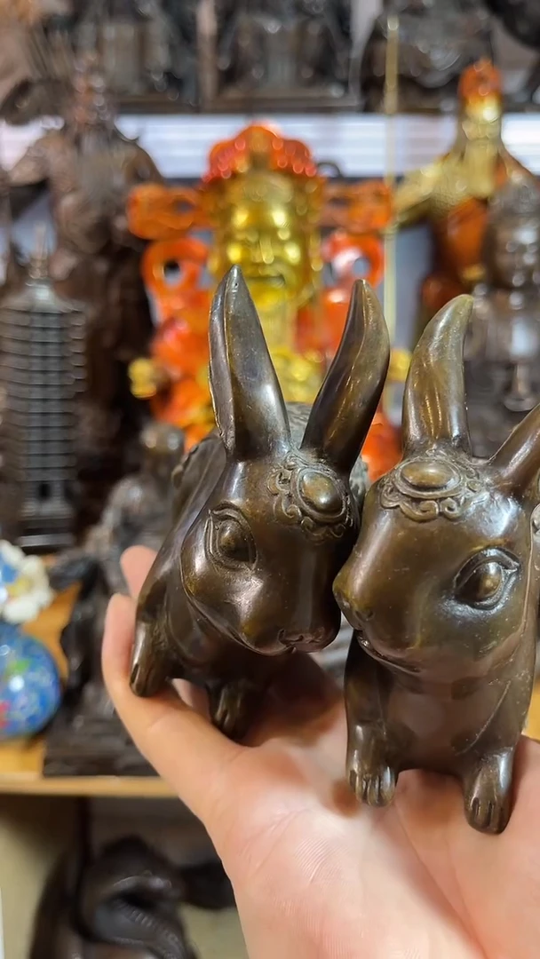 .一对 玄关 客厅 桌面 工艺