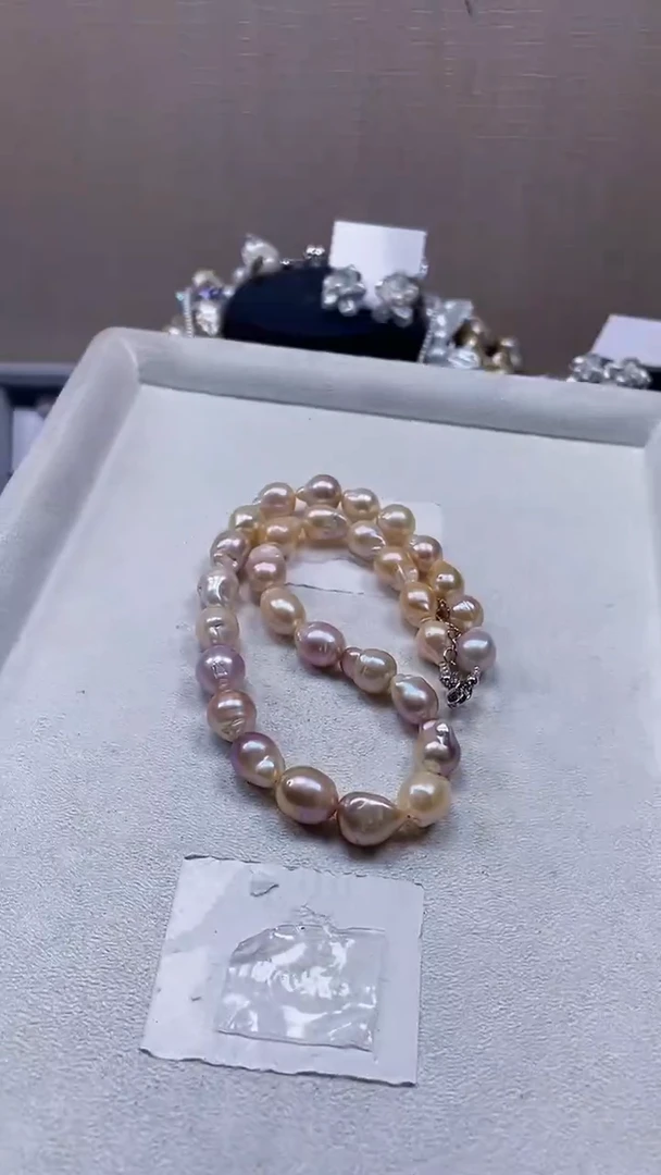 未镶嵌项链淡水珍珠【纯恬饰品】