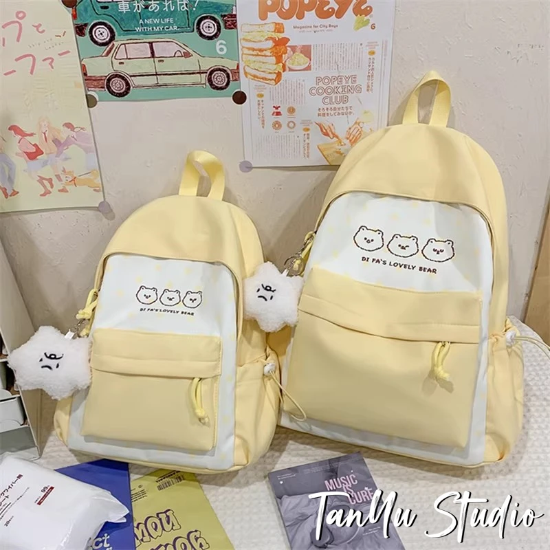 探屿背包女童外出旅游双肩包小学生一到六年级轻便大容量上课书包