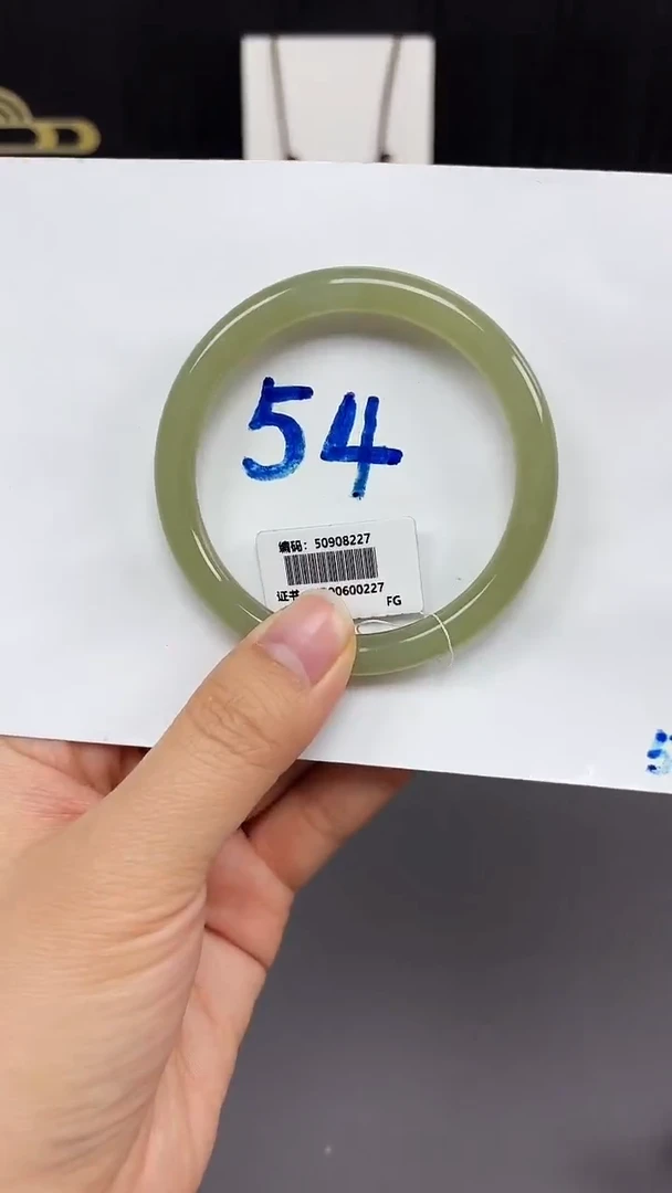 未镶嵌手镯和田玉8227