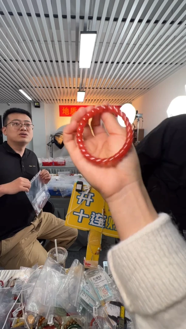 未镶嵌手串南红玛瑙约8-9mm南红玛瑙直切桶单圈