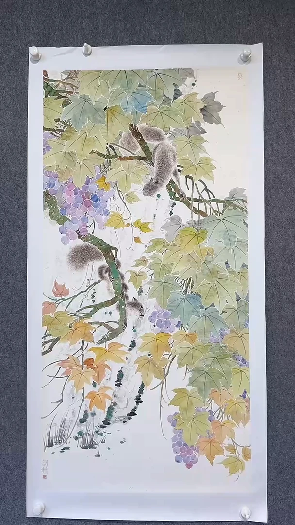 国画邹训精-8平尺-国画作品-GG
