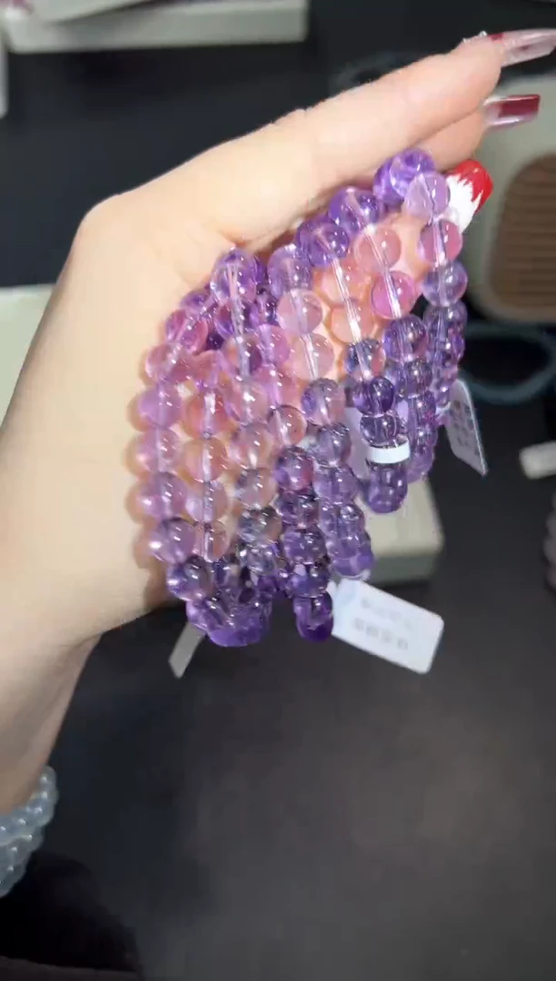 【闪购商品】水晶手串未镶嵌17J多样性发其一/1条默认微瑕