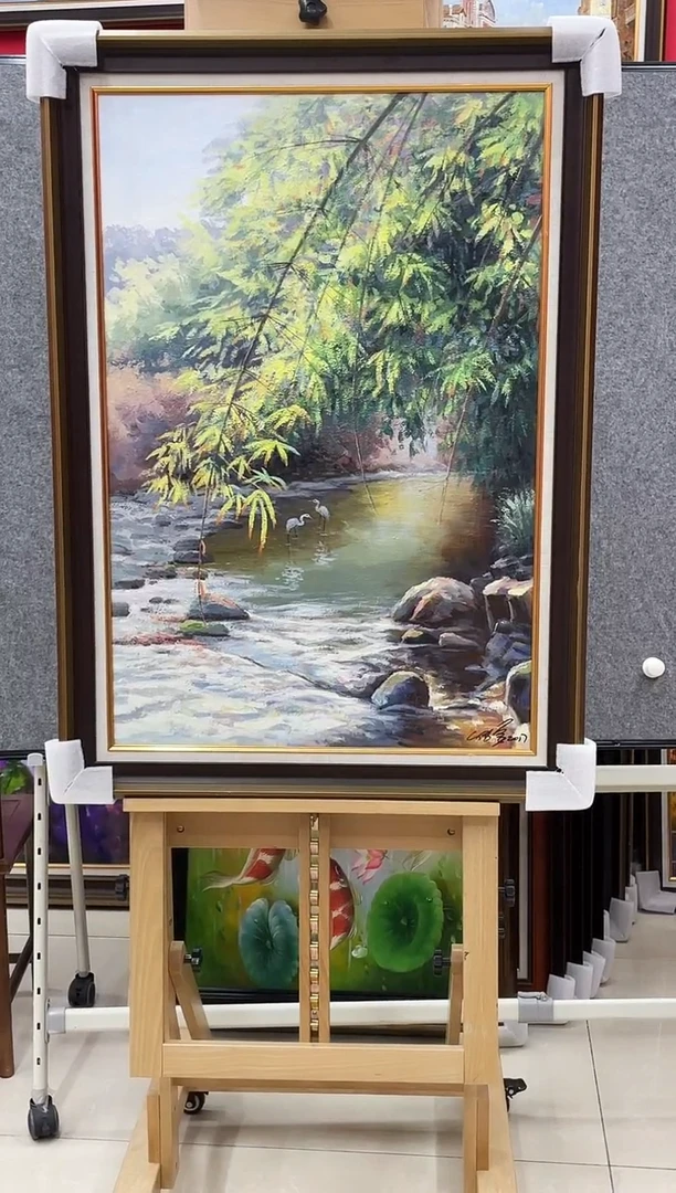 国画油画油画60*90油画