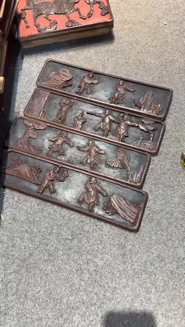 香榧木云**房老木雕老物件
