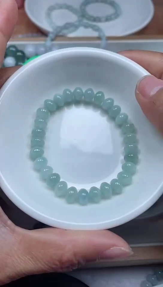 【闪购商品】翡翠手链未镶嵌卡6x8