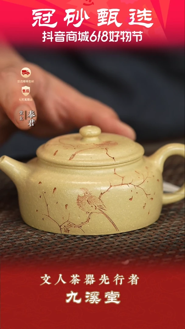 茶壶紫砂九溪堂壶66