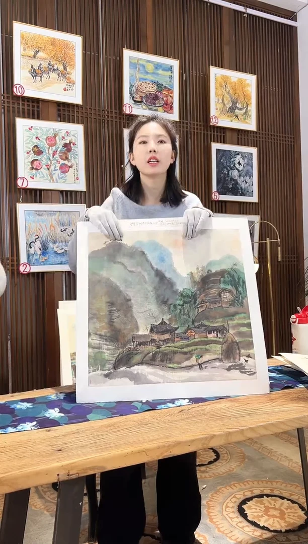 版画版画耿玉琨名章限量版画S