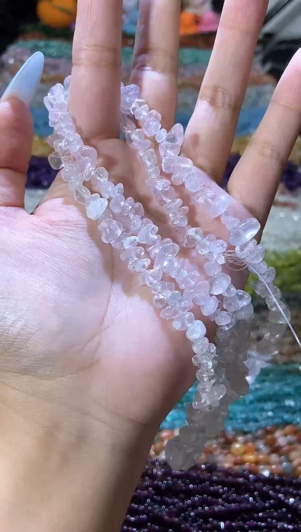 水晶珠宝半成品未镶嵌芙蓉晶