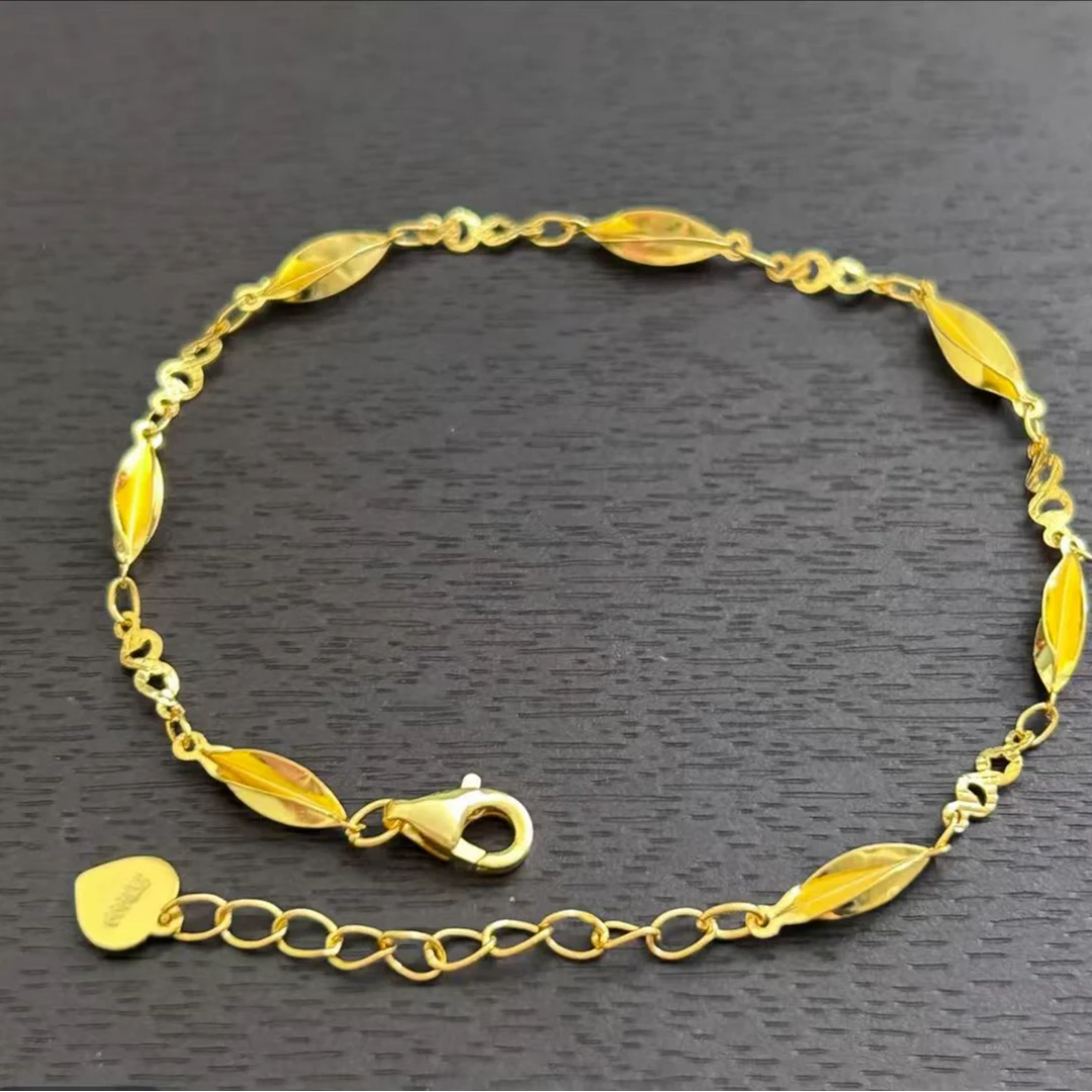 足银手链 【雯雯专享】足银麦粒手链  SL468