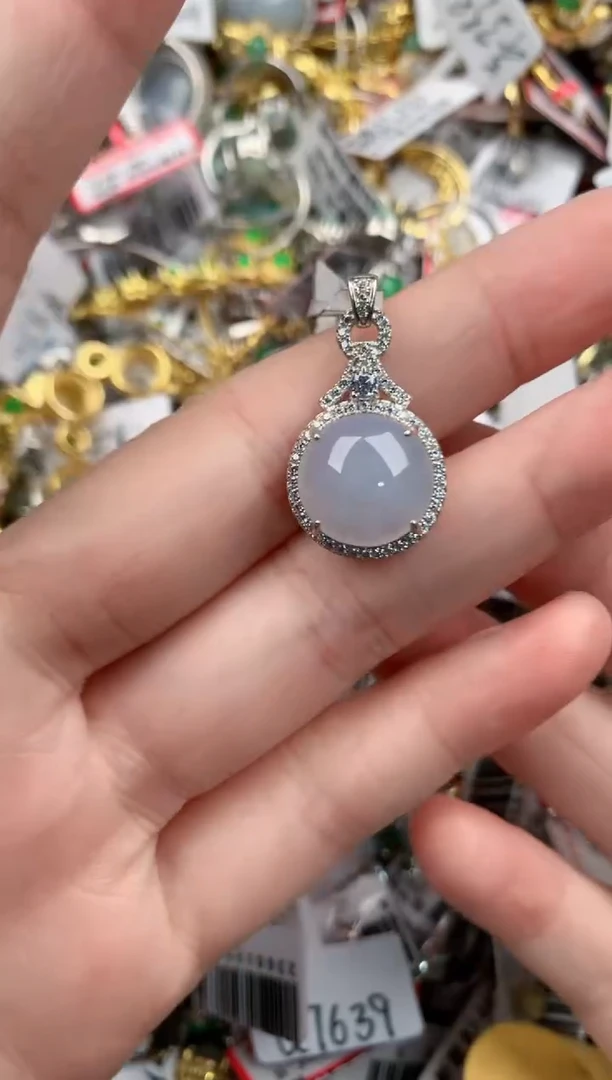 银S925镶嵌戒指翡翠333              2