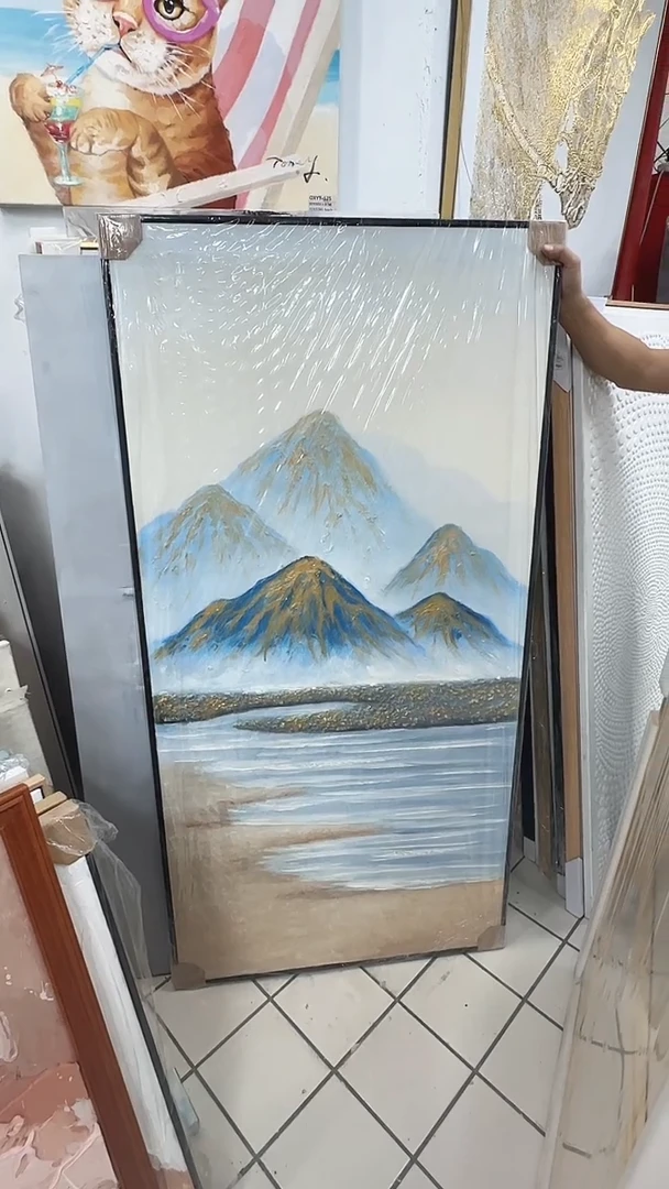 竖款168美术馆 装饰画160*80