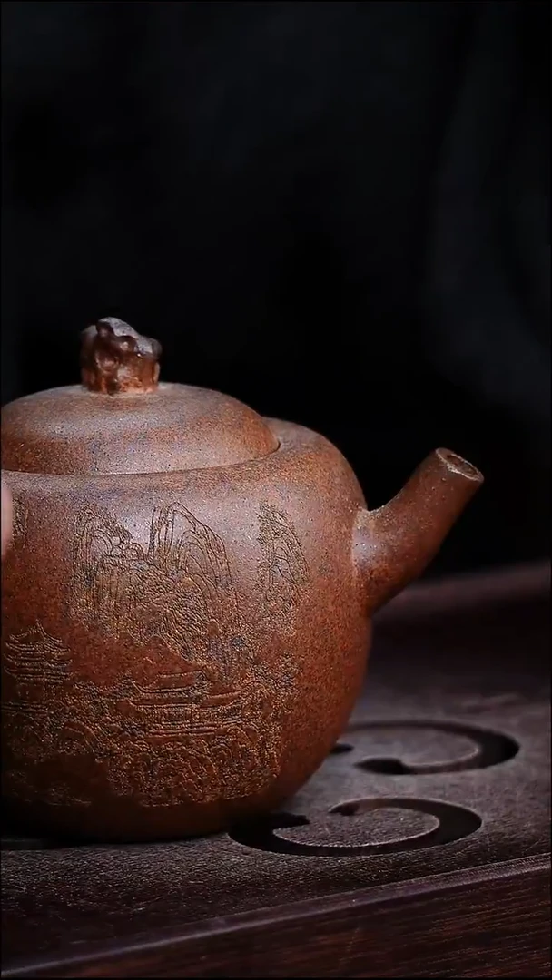 茶壶紫砂宜兴柴烧紫砂壶