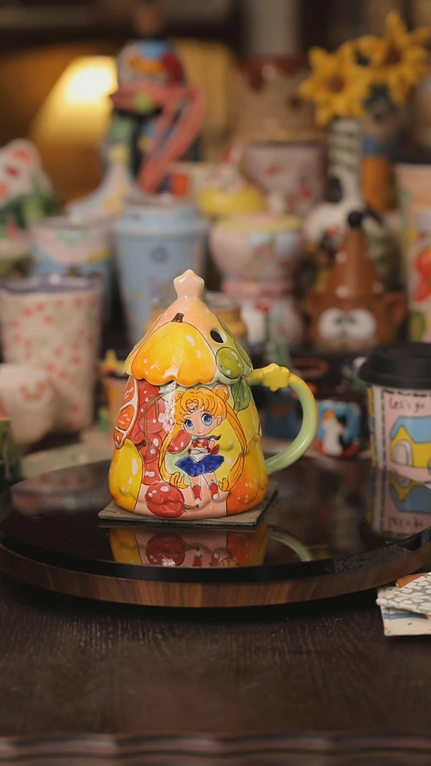景德镇釉下彩绘设计师款式陶瓷