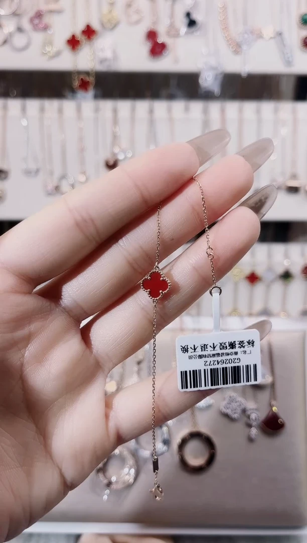 【闪购商品】玛瑙手链18K金镶嵌18K金镶嵌 K玫