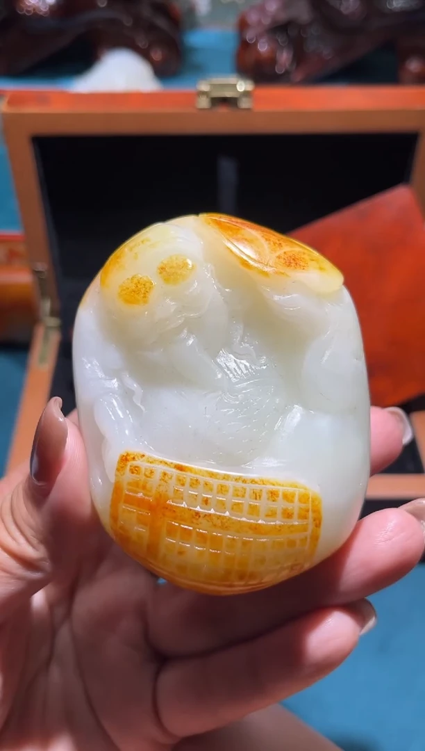 未镶嵌和田玉挂件一**凉1