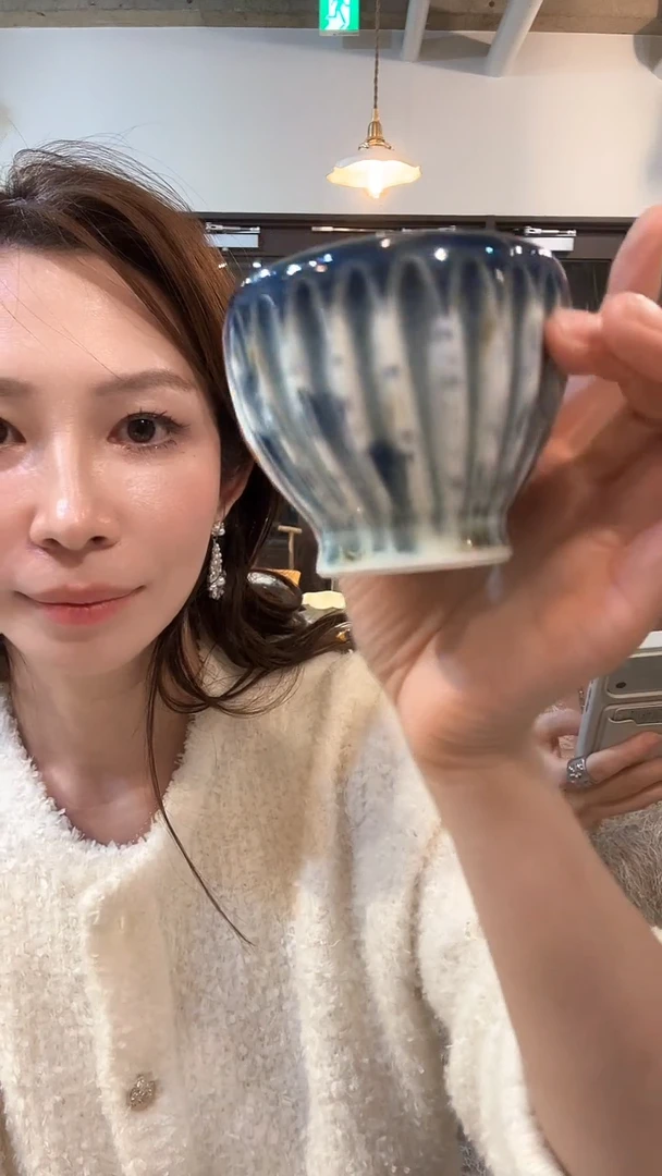 杯【预售】水谷印花手握*1个