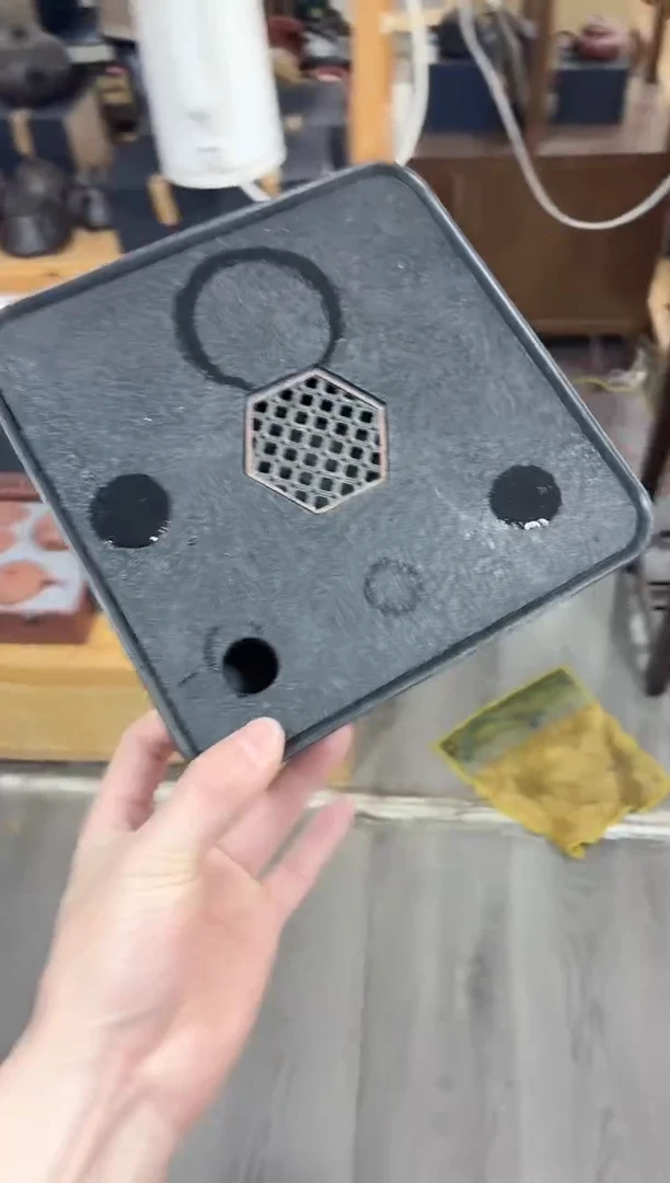 瓷片正方密胺茶盘1