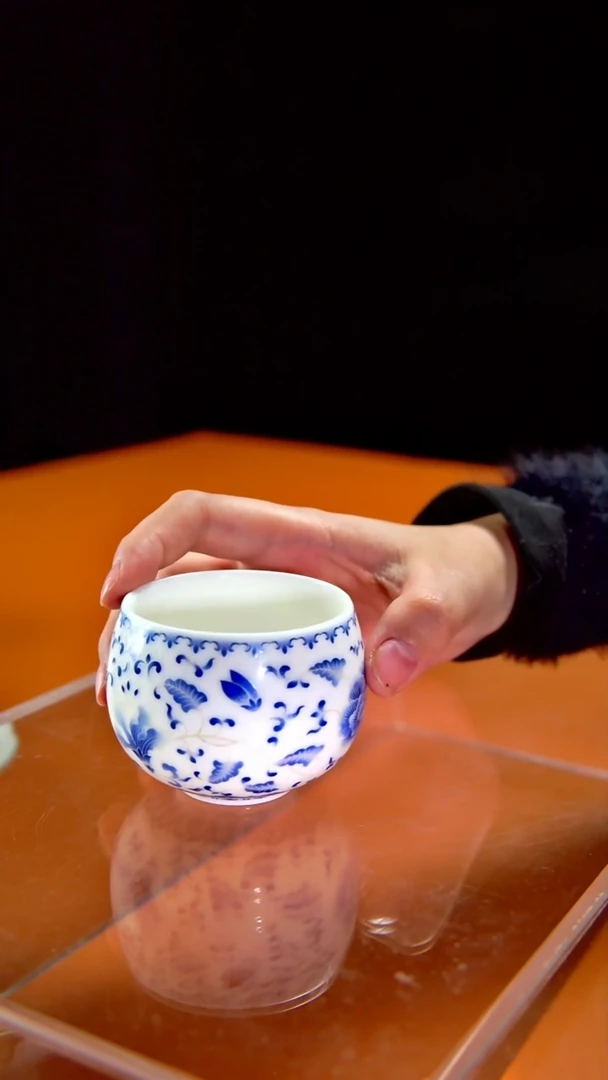 其他陶瓷《言泥陶瓷》新品描银缠枝莲系列