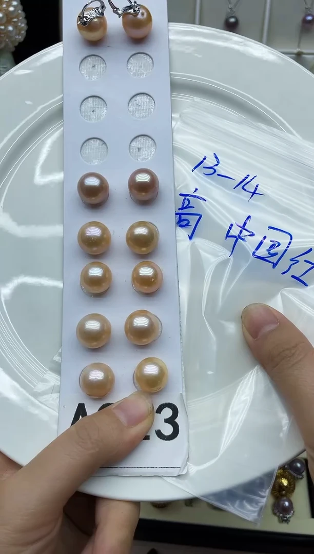 银S925镶嵌淡水珍珠耳饰通体银高跟鞋多其性发其一