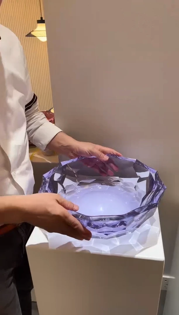 琉璃巴比特美学 caorle果盘紫色