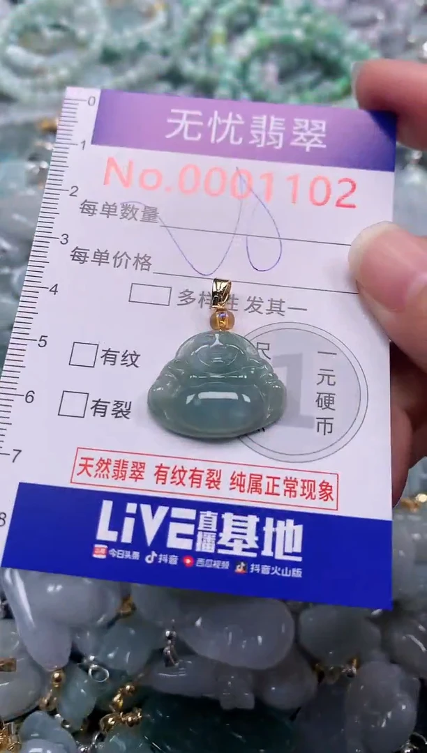 颈饰未镶嵌翡翠1102