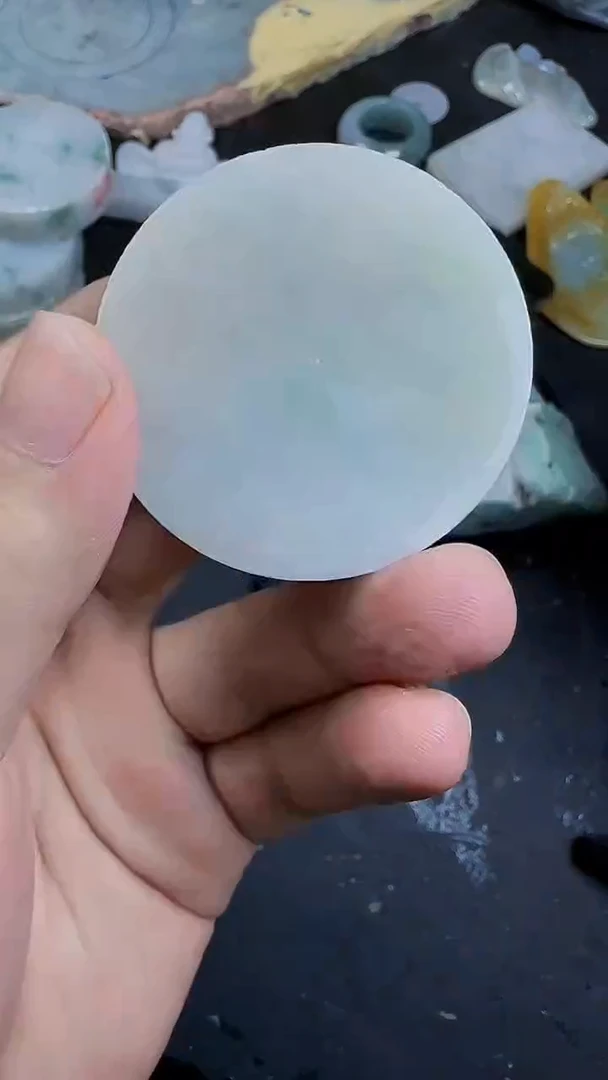 未镶嵌挂件翡翠025