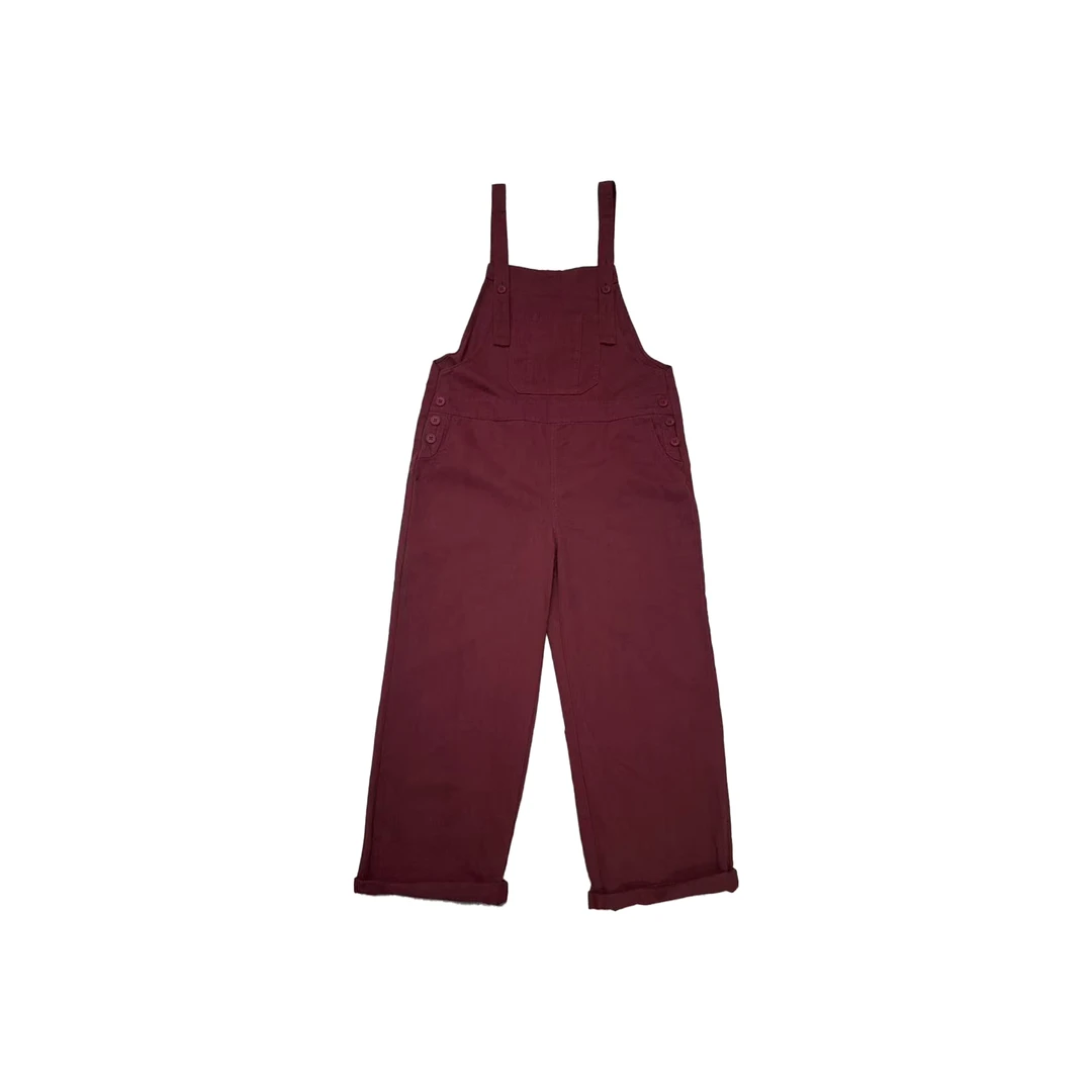 【KK专属】2024早秋新款休闲宽松牛仔休闲背带裤7018