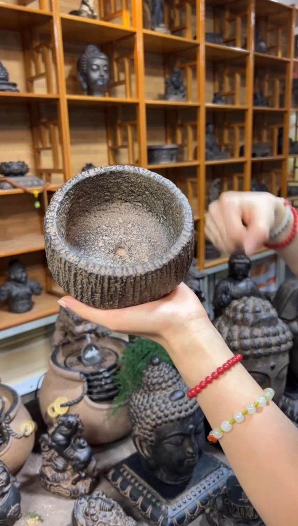 陶土【火山泥】小石钵