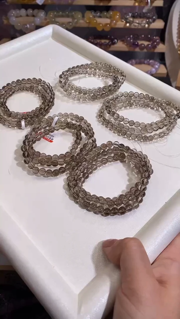 【闪购商品】水晶手链未镶嵌6mm多圈
