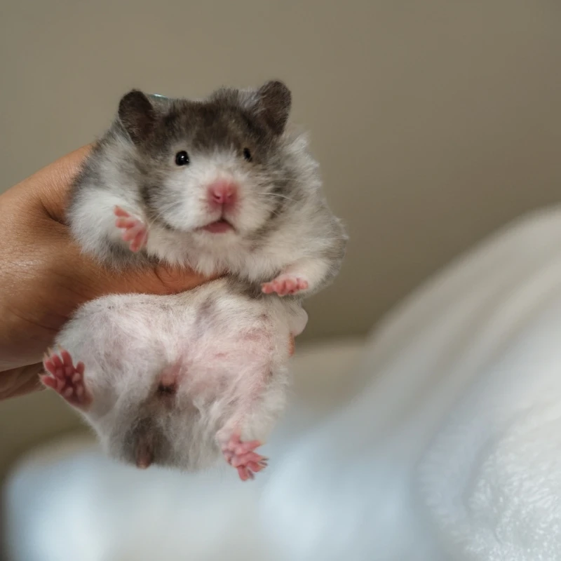 小智利家养金丝熊稀有色长直毛仓鼠活体包邮包活