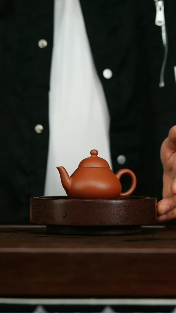 茶壶紫砂h39梨形壶德记