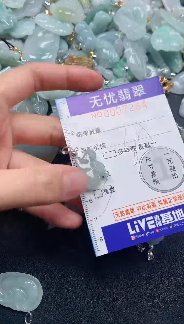 颈饰未镶嵌翡翠7264