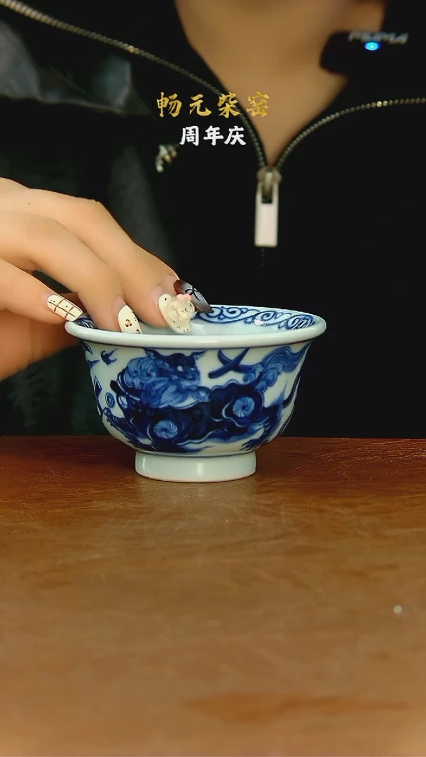 柴窑手工手绘茶具-85