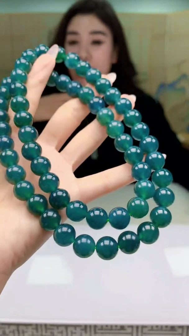 【闪购商品】定制翡翠未镶嵌4829ty-毛货珠链66