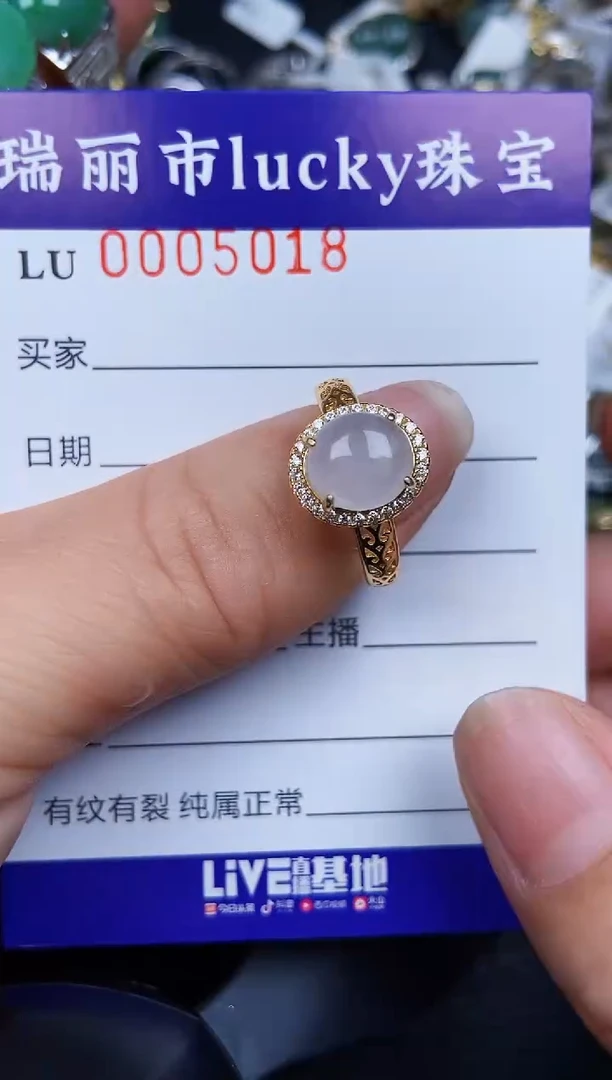 翡翠银S925镶嵌颈饰5018