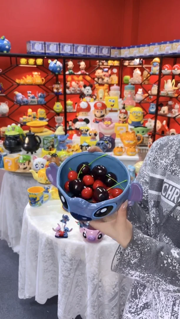 【闪购商品】1@@史迪奇水果沙拉碗