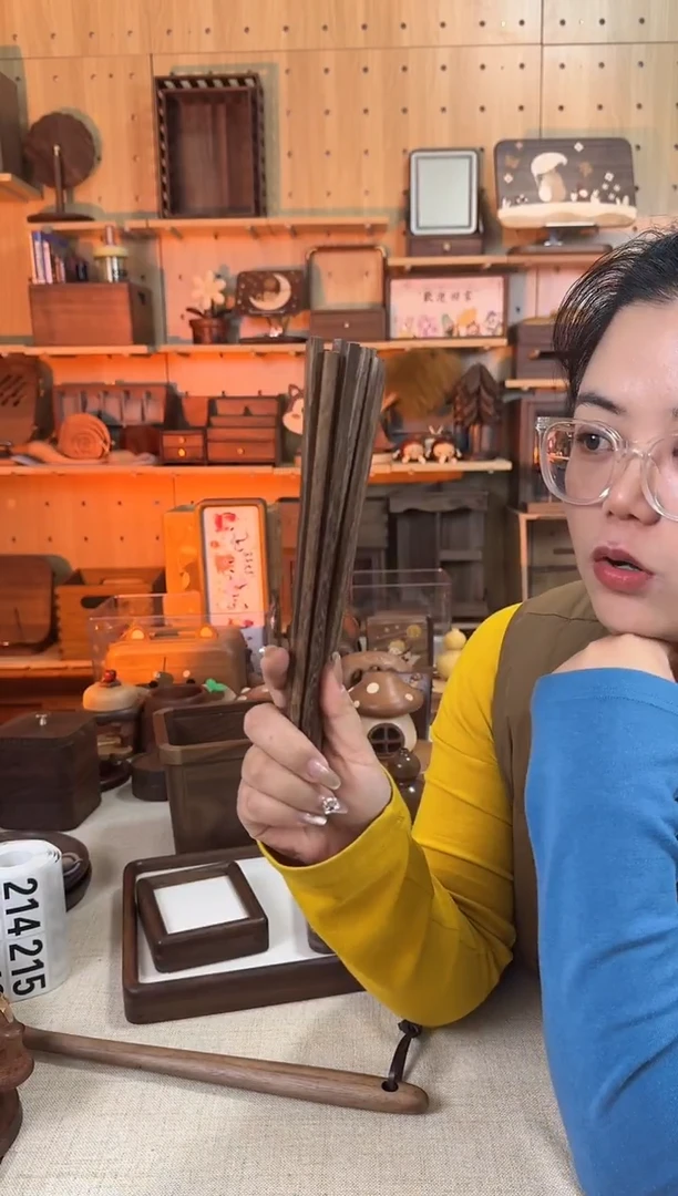 木鸡翅木10双筷子