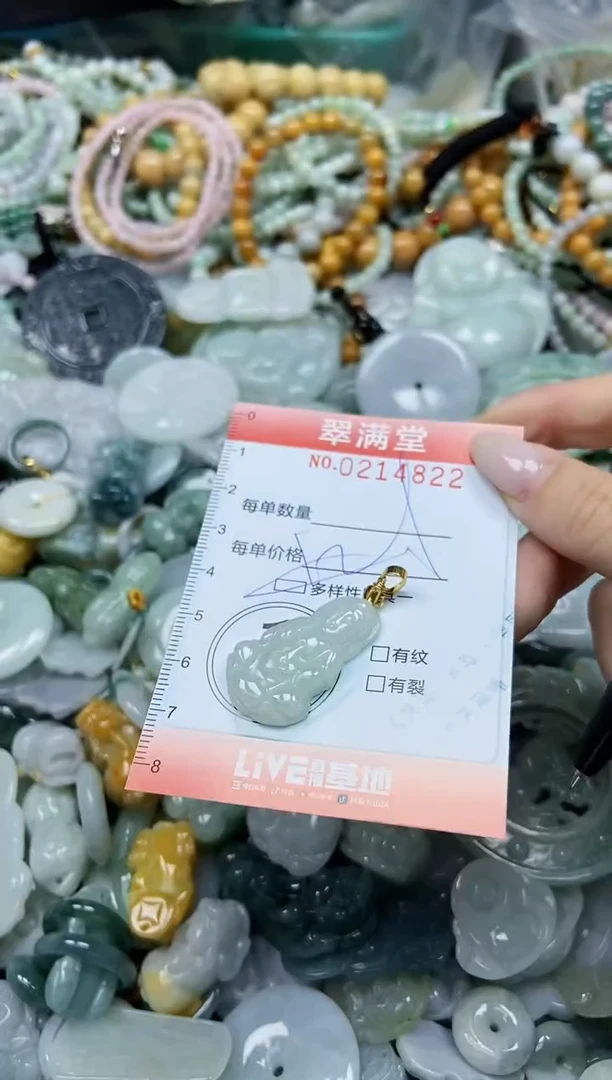 颈饰未镶嵌翡翠闪购0214822多样性发其一