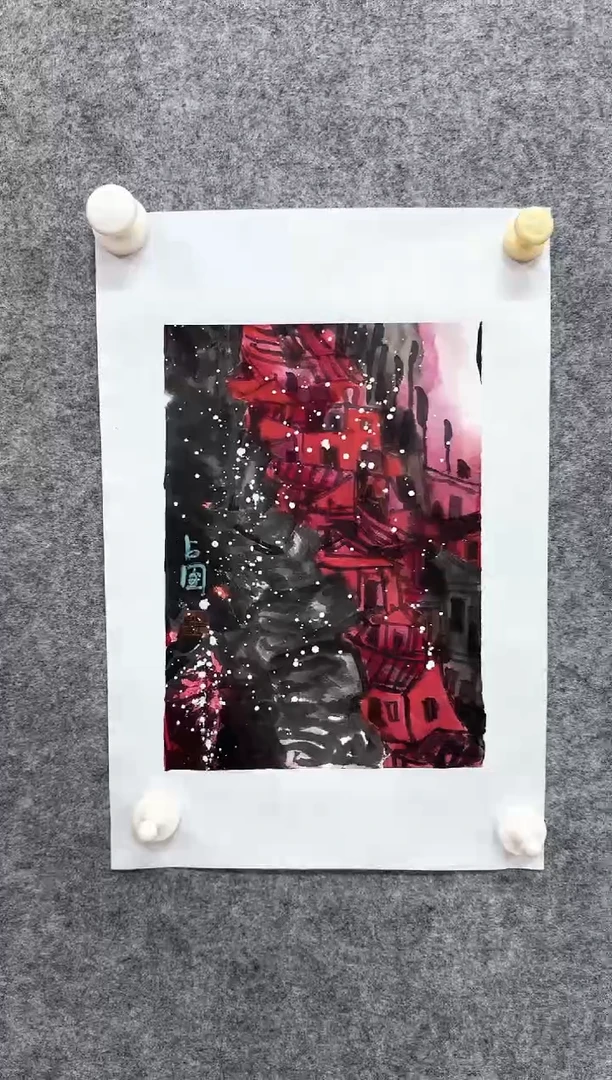 国画ST-JZP老师绘画作品