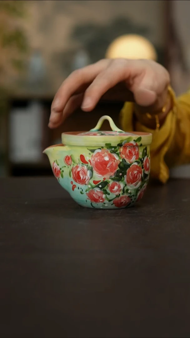 杯景德镇陶瓷杯碗柴烧多人