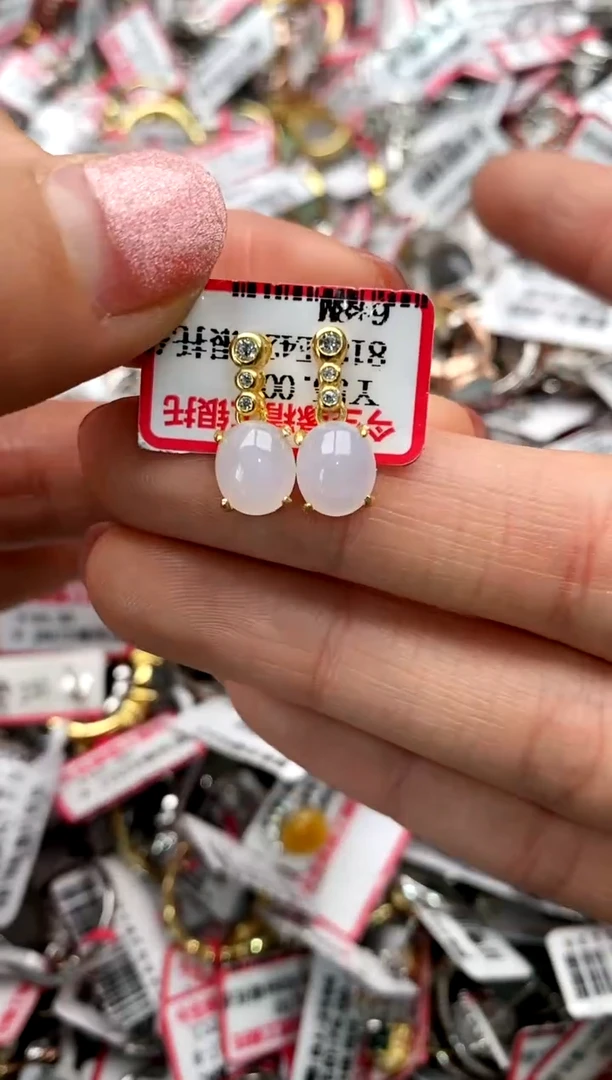 【闪购商品】翡翠戒指银S925镶嵌100000      3