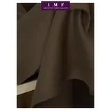 竹坞青青 双层羊毛针织橄榄绿摇粒绒手感布料 宽150CM 800G/M