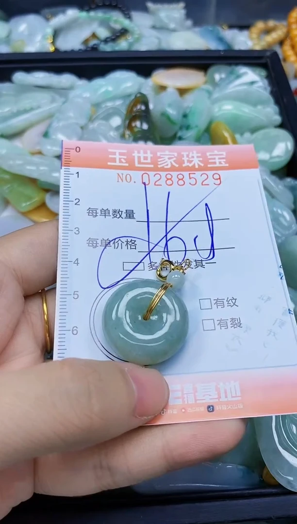 翡翠未镶嵌颈饰闪购0288529多样性发其一