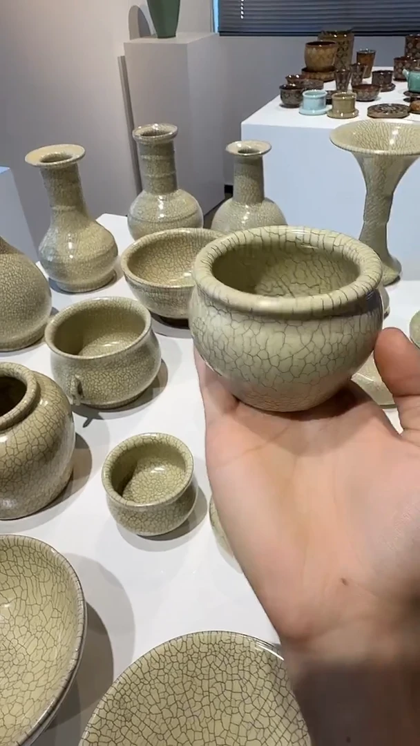 青瓷手工茶器包邮