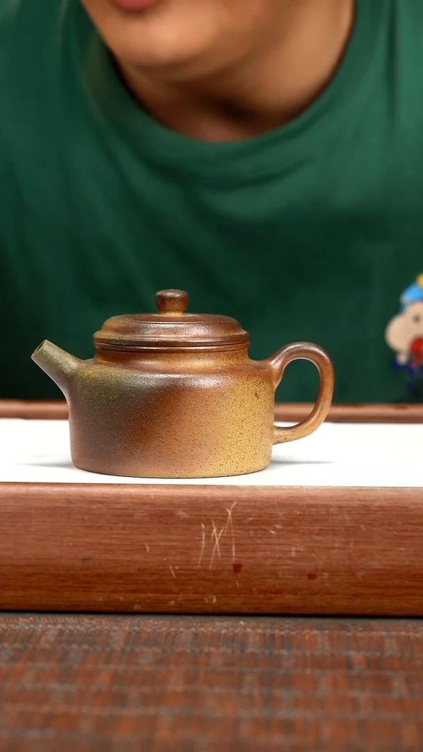 茶壶紫砂柴烧德钟  200CC