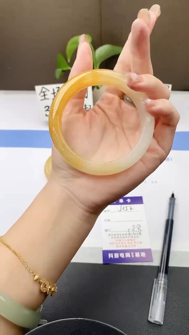 石英质玉手镯未镶嵌j252-H1多样性发货59+