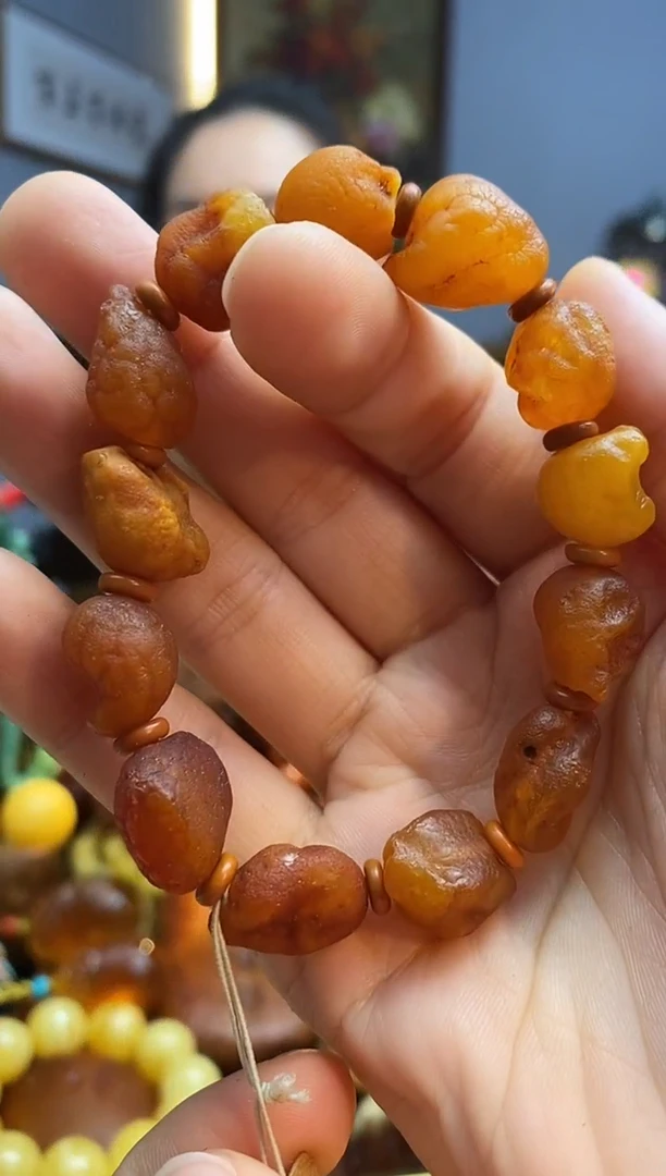 手串琥珀未镶嵌手串