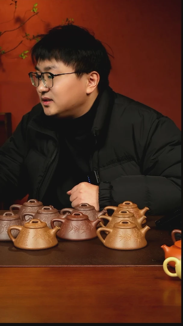 茶壶紫砂阿***格启瓢桃花140cc